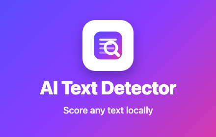 AI Text Detector screenshot