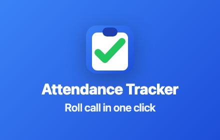 Attendance Tracker screenshot