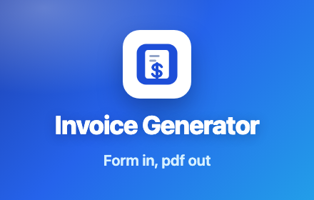 Invoice Generator screenshot