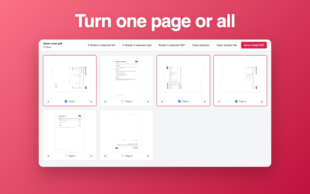 Rotate PDF — screen 2