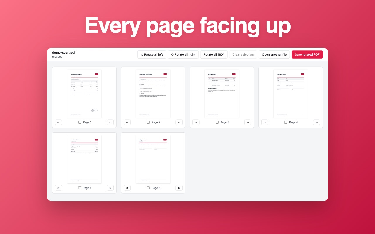 Rotate PDF — screen 3